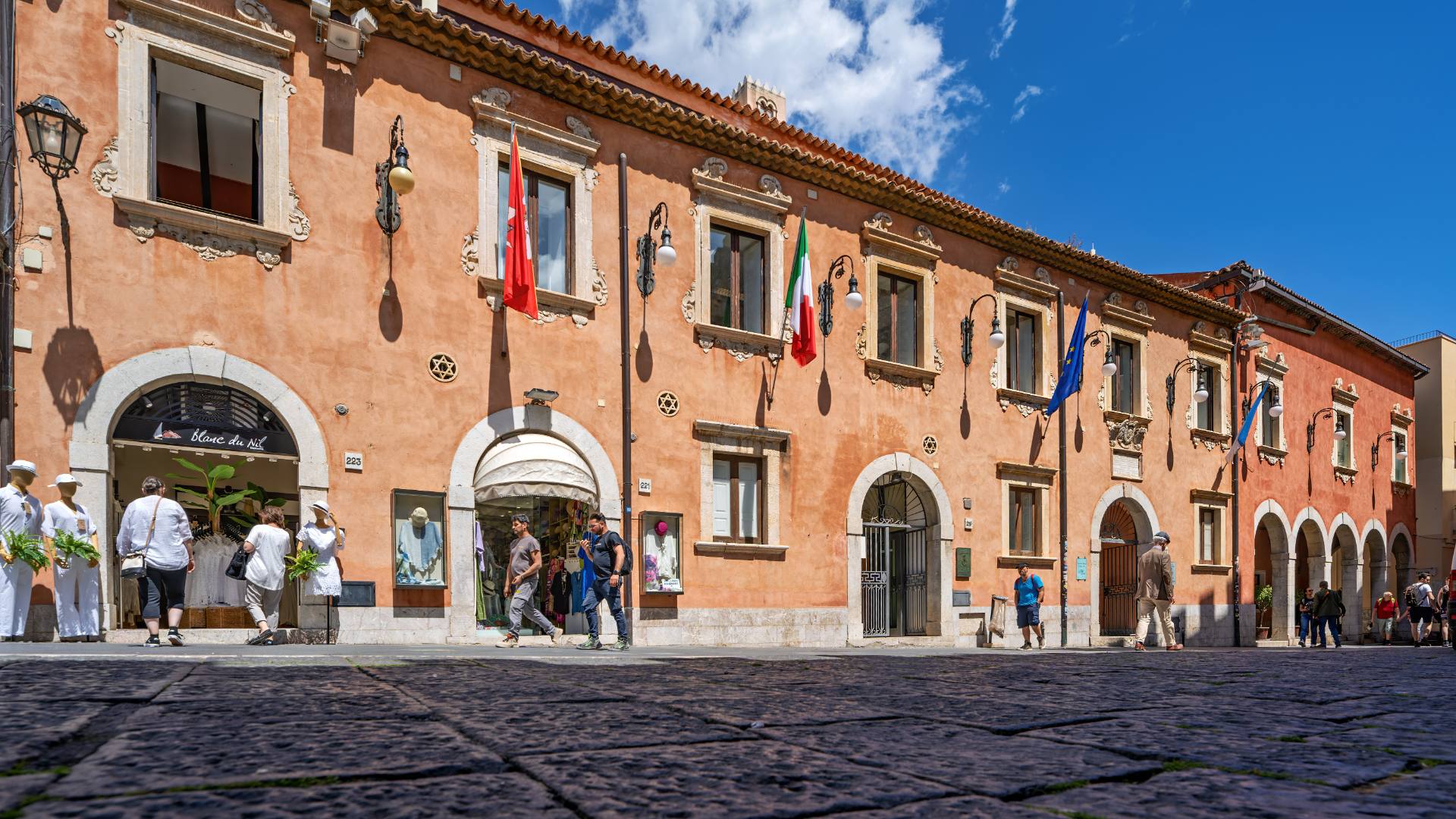 Verwaltungsgebäude der Stadt Taormina